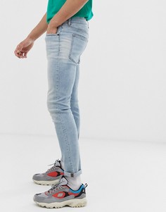 Светло-синие джинсы скинни Cheap Monday-Синий