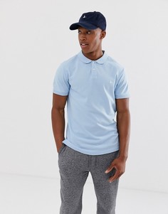 Небесно-синяя футболка-поло с логотипом Jack Wills Aldgrove-Синий