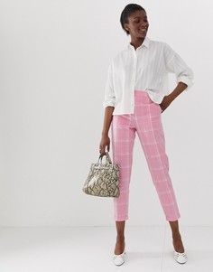 Яркие брюки в клетку Vero Moda-Мульти