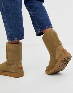 Ботинки UGG classic short II-Коричневый