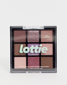 Палитра теней для век Lottie London - The Mauves-Мульти