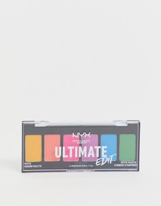 Палетка теней для век NYX Professional Makeup UltimateEdit - Brights-Мульти