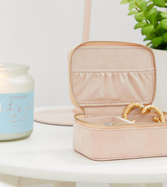 Розовая шкатулка Accessorize-Розовый