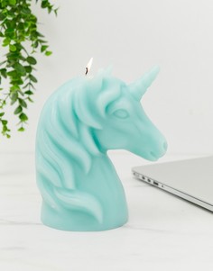 Свеча в виде единорога Fisura-Зеленый