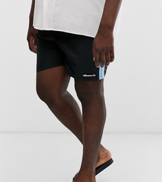 Шорты для плавания Ellesse Plus Apiro эксклюзивно на ASOS-Черный