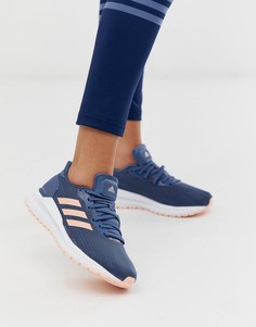Синие кроссовки adidas Running-Синий