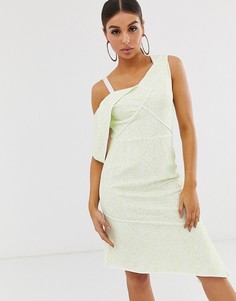 Кружевное платье миди ASOS DESIGN-Мульти