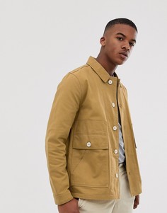 Светло-коричневая куртка ASOS DESIGN-Светло-коричневый