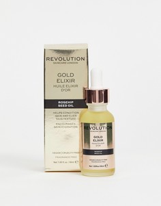 Масло семян шиповника Revolution Skincare - Сыворотка Gold Elixir-Бесцветный