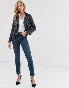 Джинсы узкого кроя Vero Moda-Синий