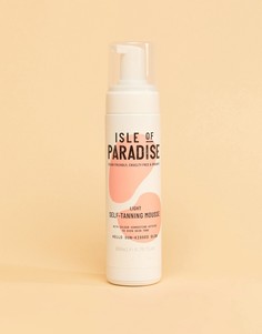 Мусс-автозагар Isle of Paradise - Light, 200 мл-Бесцветный