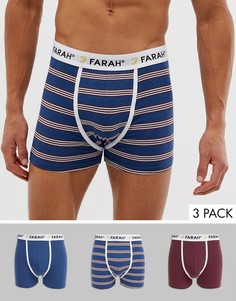 Набор из 3 пар боксеров Farah Byrne-Мульти