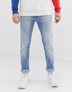 Светлые джинсы узкого кроя Tommy Jeans scanton-Синий