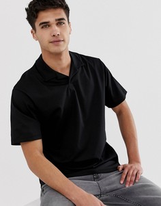 Поло с отложным воротником Jack & Jones Premium-Черный