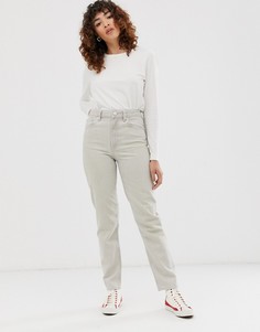 Выбеленные светло-бежевые джинсы в винтажном стиле ASOS DESIGN Ritson-Бежевый