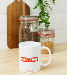 Кружка с надписью \caffeine\" Central 23-Мульти