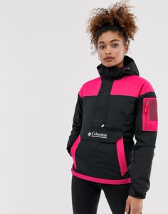 Черная и розовая куртка-пуловер Columbia Challenger-Черный