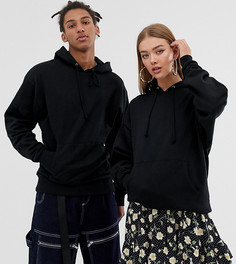 Черный худи COLLUSION Unisex