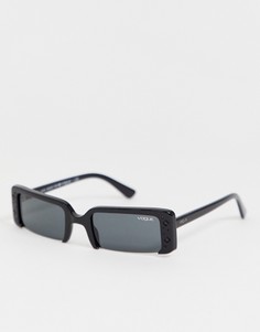 Солнцезащитные очки в прямоугольной оправе Vogue Eyewear x Gigi Hadid 0VO5280SB-Черный
