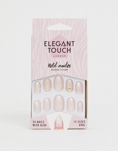 Накладные ногти Elegant Touch Wild Nudes - Nudes to Me-Розовый
