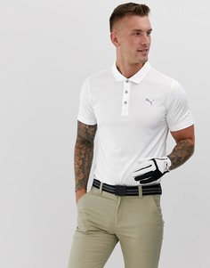 Белое поло Puma Golf-Белый