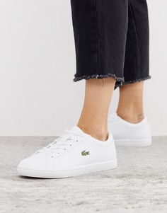 Кроссовки Lacoste classic straightset-Белый