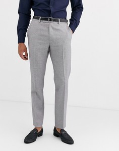 Серые зауженные брюки ASOS DESIGN-Серый