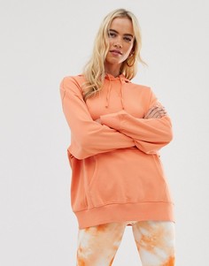 Оранжевый oversize-худи ASOS DESIGN