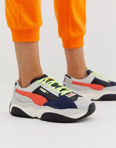 Серые кроссовки Puma STORM.Y-Серый