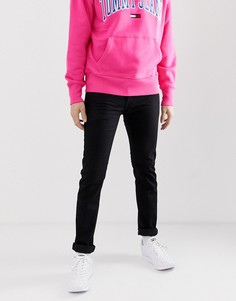 Черные джинсы узкого кроя Tommy Jeans scanton-Черный