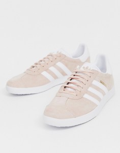 Розовые кроссовки adidas Originals gazelle-Розовый