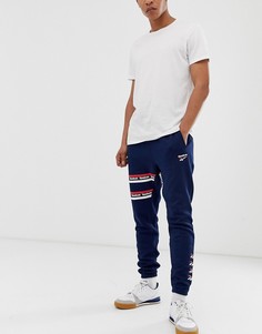 Темно-синие джоггеры Reebok Classics-Темно-синий