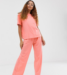 Комбинируемые пижамные брюки ASOS DESIGN Petite-Красный