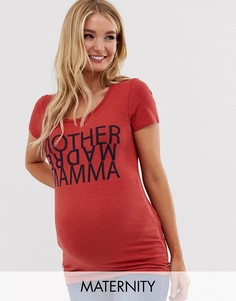 Футболка Mamalicious mother-Красный Mama.Licious