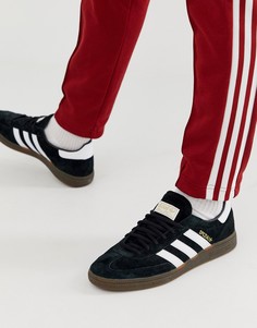 Черные кроссовки с резиновой подошвой adidas Originals handball spezial-Черный
