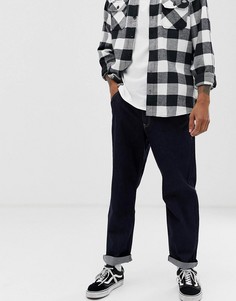 Синие широкие джинсы Brooklyn Supply Co-Синий
