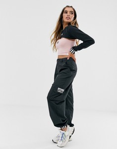 Черные брюки карго adidas Originals RYV-Черный