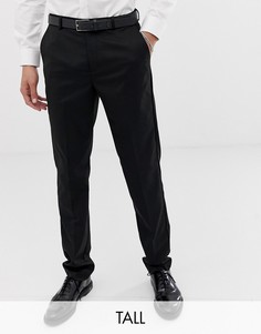 Черные брюки скинни Burton Menswear Big & Tall-Черный