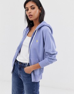 Худи с логотипом Polo Ralph Lauren-Фиолетовый