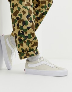 Бежевые кроссовки Vans Bold-Белый