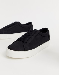Черные кроссовки на массивной подошве ASOS DESIGN-Черный