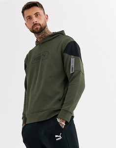 Худи зеленого цвета Puma Nu-Tility-Зеленый