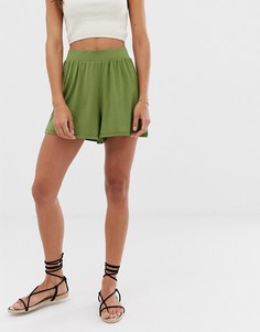 Шорты-кюлоты ASOS DESIGN-Зеленый