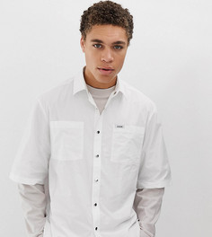 Нейлоновая рубашка с карманами COLLUSION-Белый