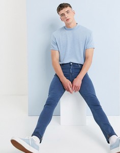 Синие джинсы скинни ASOS DESIGN-Синий