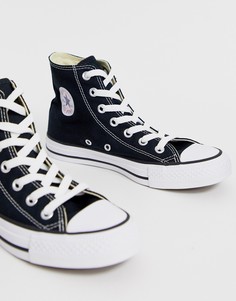 Черные высокие кроссовки Converse Chuck Taylor All Star-Черный