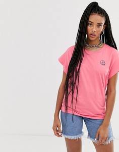 Футболка с логотипом в виде черепа Cheap Monday-Розовый
