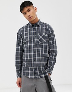 Рубашка с длинными рукавами Carhartt-Темно-синий