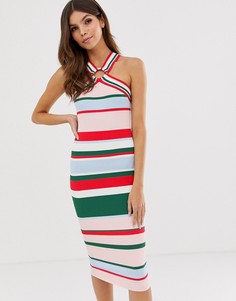 Облегающее платье Ted Baker - Iyndiaa-Белый