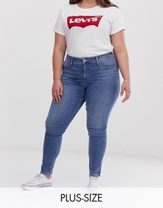 Моделирующие джинсы скинни Levis Plus 310-Синий